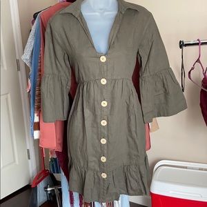 Army Green Dress